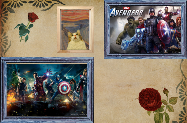 Avengers Posters: The Gathering of Heroes in My Heart